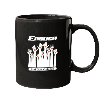 Discover Wear Orange Enough End Gun for peace Classic Mugs