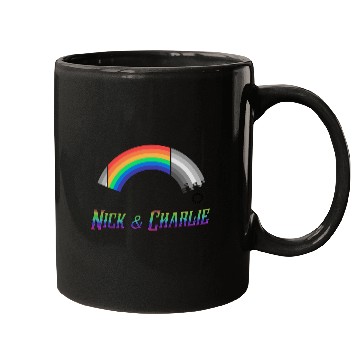 Discover Heartstopper Rainbow LBGTQIA+ Nick and Charlie Mugs