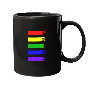 Discover PRIDE Rainbow Flag Colors Mugs