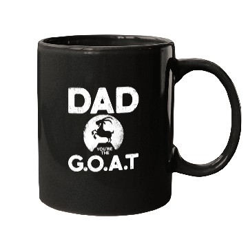 Discover Funny Goat Fathers Day design Mugs