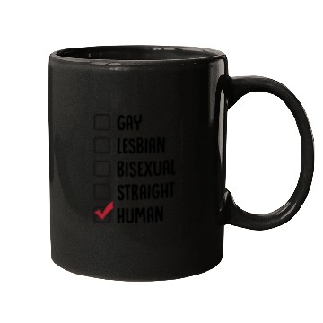 Discover Gay Lesbian Bisexual Straight Human Mugs