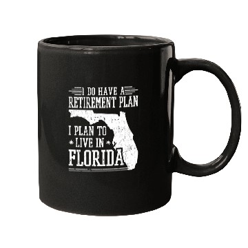 Discover Retirement Plan Florida Mugs