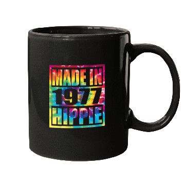 Discover Hippie Birthday 1977 Mugs