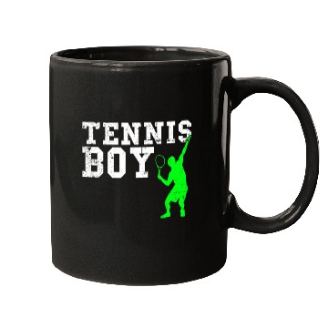 Discover tennis boy Mugs