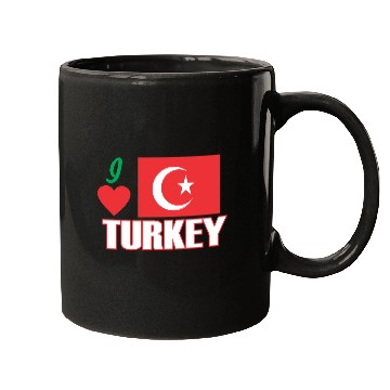 Discover I LOVE TURKEY Mugs