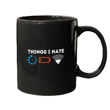 Discover Things I Hate Gamer Computer Science Programmer & Mugs