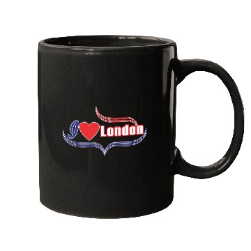 Discover I LOVE LONDON best design Mugs
