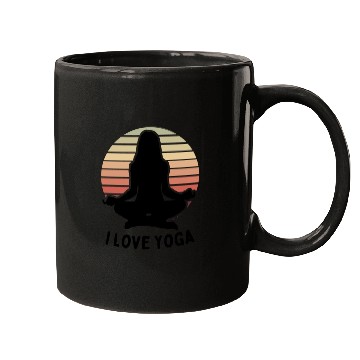 Discover I Love Yoga Mugs