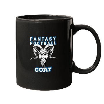 Discover Fantasy Football GOAT Gift Idea Draft BBQ Mugs