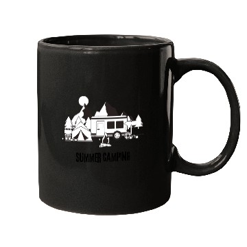 Discover summer camping Mugs
