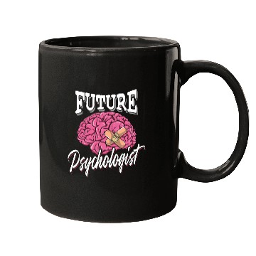 Discover Future psychologist - therapy psychology brain Mugs