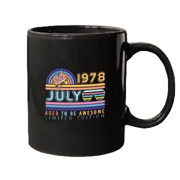 Discover Brilliant Gift For July 1978 Mugs