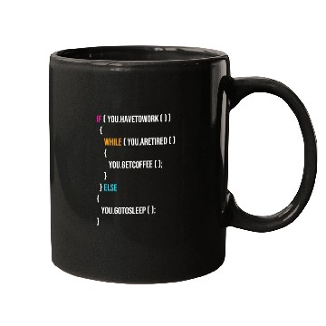 Discover Funny Programmer Codes Coffee And Sleep Mugs