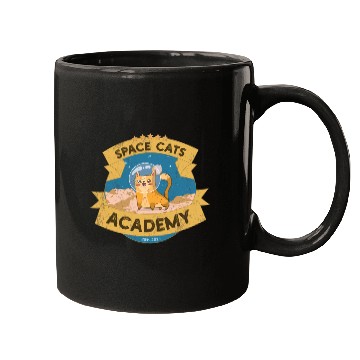 Discover Space Cats Academy Mugs
