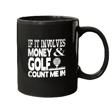 Discover Money and golf Mugs