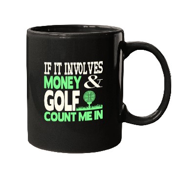 Discover Money and golf Mugs