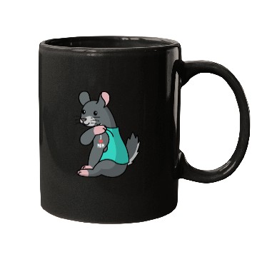 Discover I Love Mom Tattoo Chinchilla Mugs