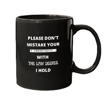 Discover Law Degree Mugs