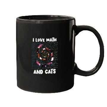 Discover Math Kitty Cat I Love Math And Cats Mathematics Mugs
