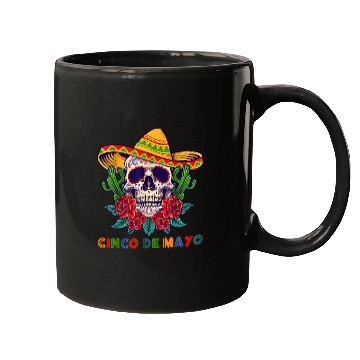 Discover Cinco De Mayo Mexican Cross Sunglasses Skull Musta Mugs