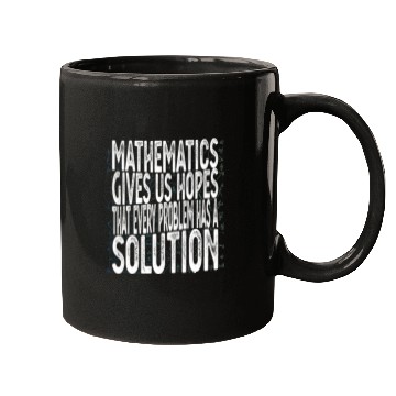 Discover Mathematics Give Us Hope Cute Funny Math Lover Pun Mugs