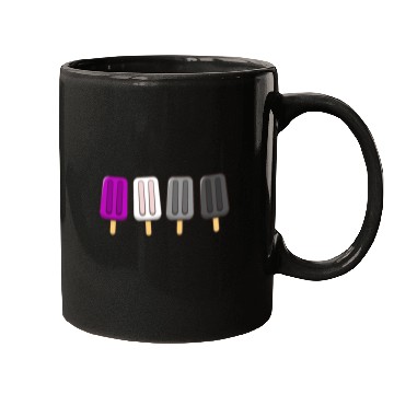 Discover Asexual Popsicles 4th of July Ace Asex Subtle Mugs