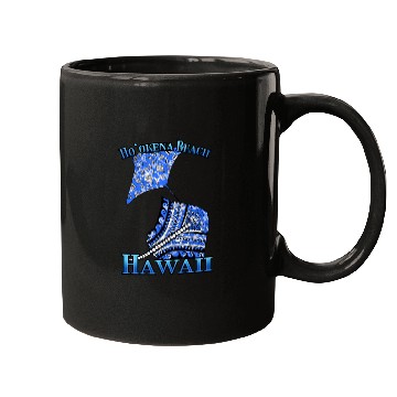 Discover Ho'okena Beach Vacation Tribal Stingrays Mugs