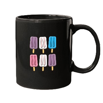 Discover Intersex Flag Popsicles 4th of July Subtle Pride Mugs