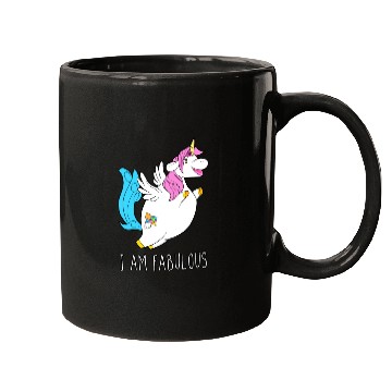 Discover I Am Fabulous Unicorn Mugs