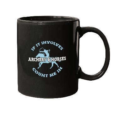 Discover Archery & Horses Archer Mugs