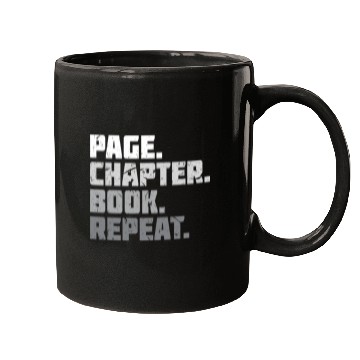 Discover Page Chapter Book Lover Reading Mugs