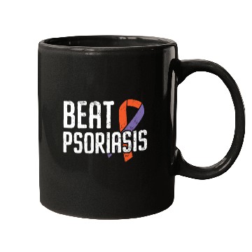 Discover Beat Psoriasis Skin Disease Psoriasis Awareness Mugs