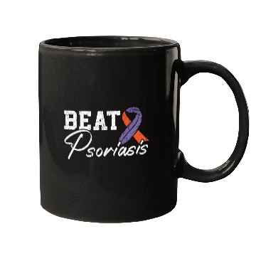 Discover Beat Psoriasis Skin Disease Psoriasis Awareness Mugs