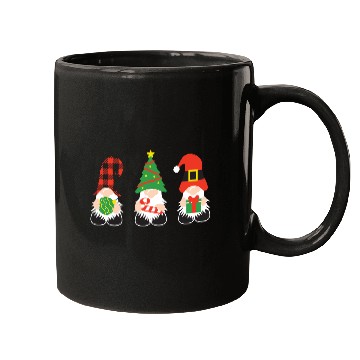 Discover Christmas Gnomes with candy cane, gift Mugs