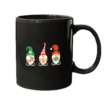 Discover Christmas Gnomes with candy cane, gift Mugs