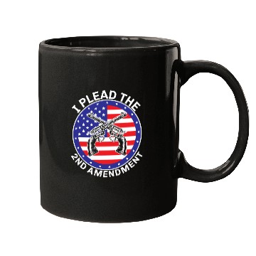 Discover I Plead The Second Amendment Gun Rights America Mugs