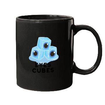 Discover Eyes Cubes Funny Ice Pun Mugs