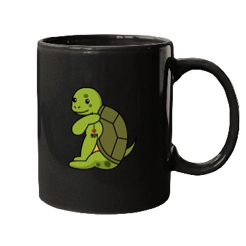 Discover I Love Mom Tattoo Turtle Mugs
