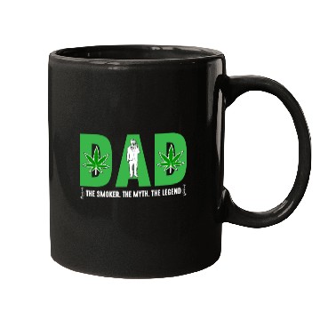Discover Dad The Smoker The Myth The Legend Gift for Daddy Mugs