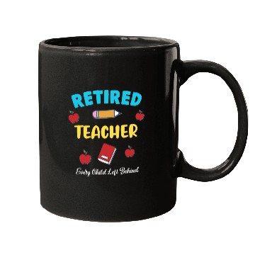 Discover retired teacher funny retirement gift Mugs