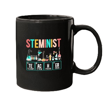 Discover Steminist Teacher Engineering Biologist Science Mugs