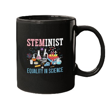 Discover Steminist Equality In Science Biology STEM Squad Mugs