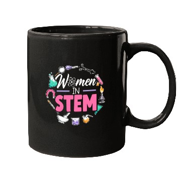 Discover Women In STEM Steminist Engineering Science Mugs