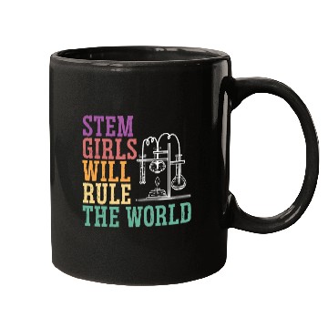 Discover STEM Girls Will Rule The World Engineering Science Mugs
