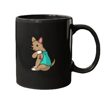 Discover I Love Dad Chihuahua Mugs