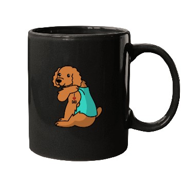 Discover I Love Dad Cocker Spaniel Mugs