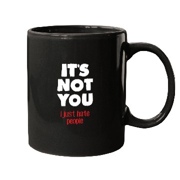 Discover I hate people (dark) Mugs