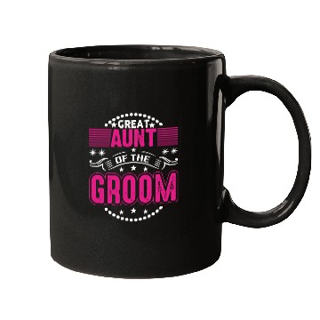 Discover Great Aunt Of The Groom Wedding Bridal Shower Brid Mugs