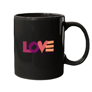 Discover LOVE LOGO Multi Color Logo Mugs