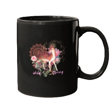 Discover Sweet Deer In Wild Spring - 6 Mugs
